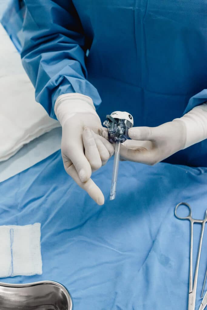 Image showcasing an array of surgical instruments used at JL Prado Surgical Center