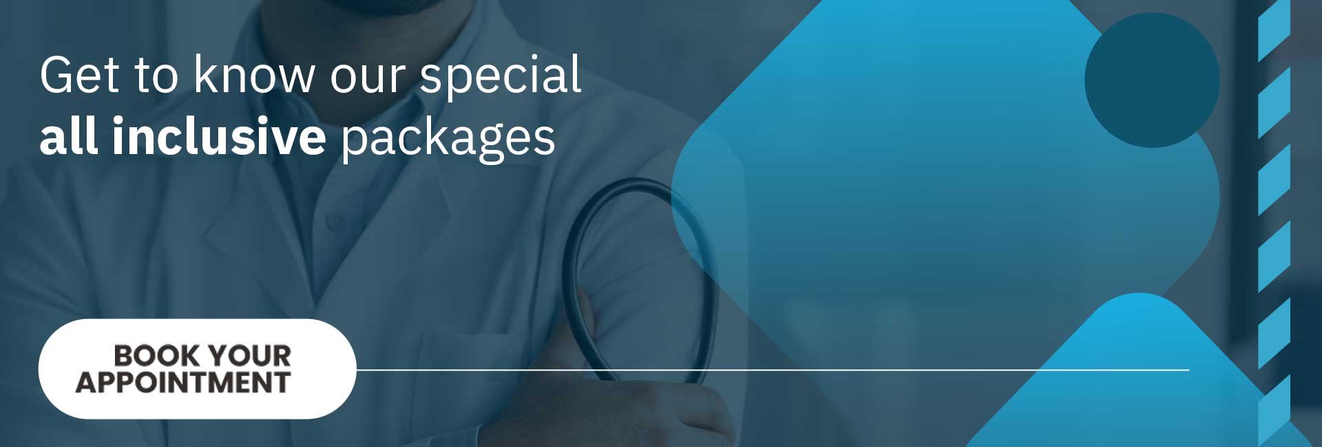 Comprehensive all-inclusive package flyer by JL Prado Surgical Center for complete patient care
