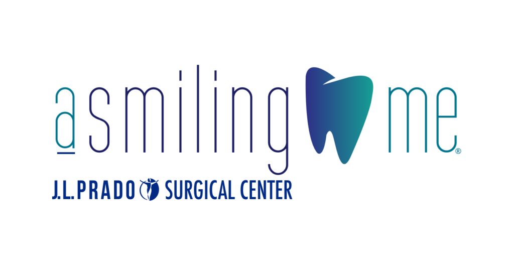 Iconic 'Smiling Me' logo from JL Prado Surgical Center, a representation of their focus on patient satisfaction and joy after successful surgical procedures