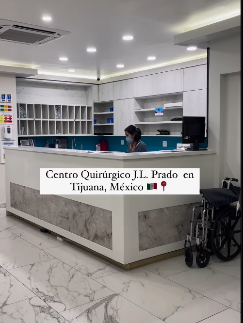 J.L Prado Clinic, a modern healthcare facility in Tijuana, Mexico, renowned for gastric sleeve surgery.