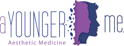 Logo of aYOUNGER me - Aesthetic Medicine.